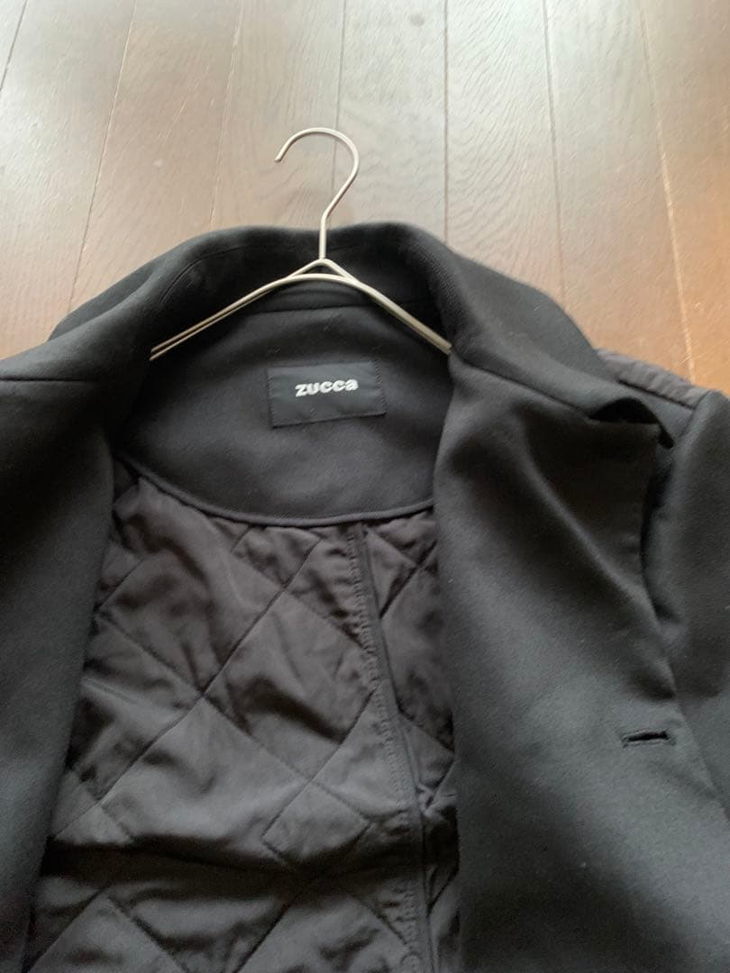 2024AW CABANE de ZUCCA カバンドズッカ ロングコート　黒