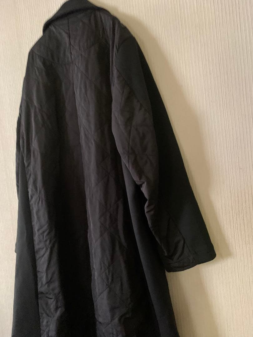 2024AW CABANE de ZUCCA カバンドズッカ ロングコート　黒