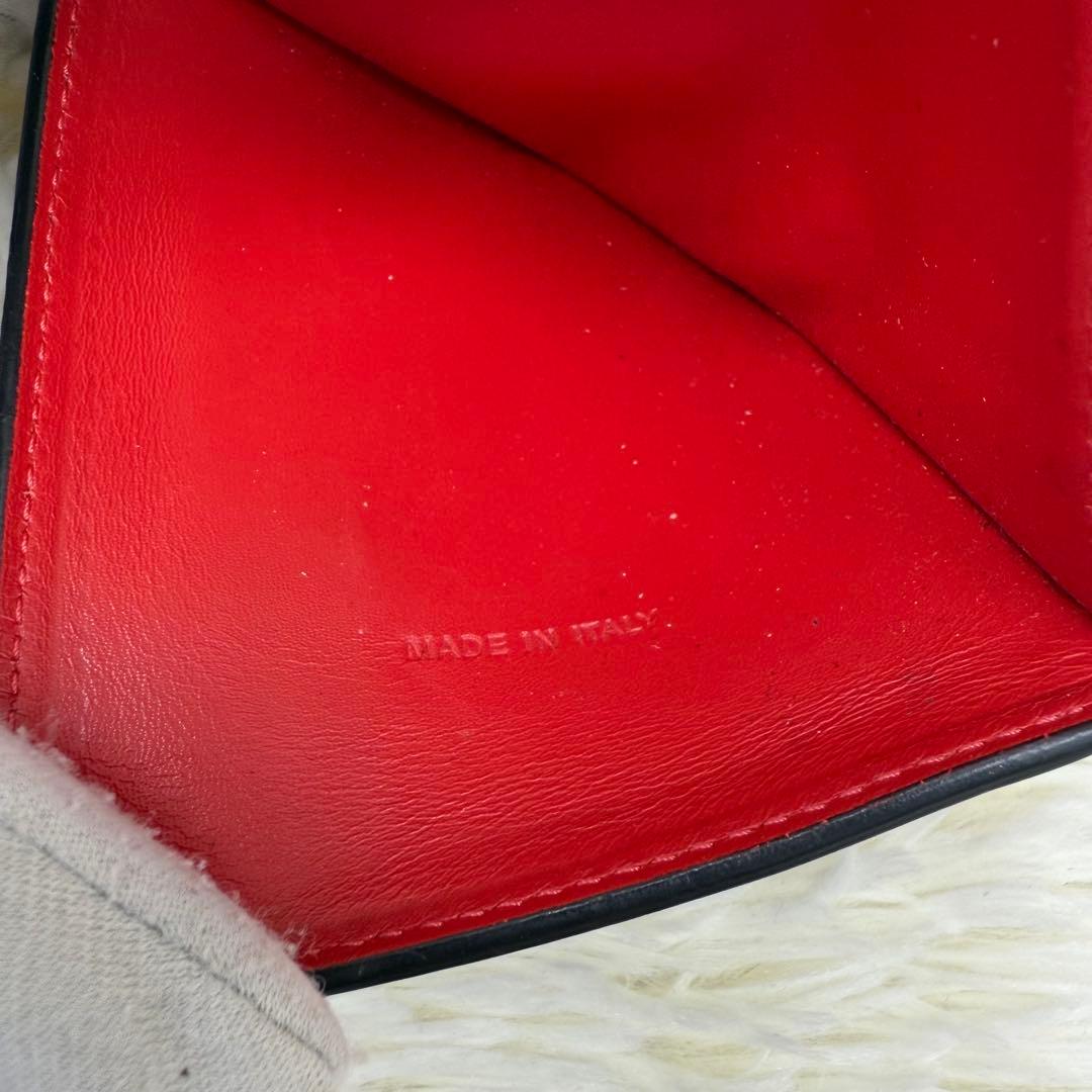 ✨美品✨ クリスチャンルブタン マネークリップ ブラック スタッズ ロゴ レザー