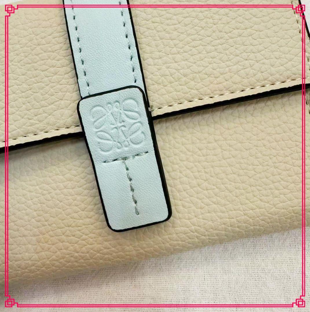 【付属品完備極美品】 三つ折り財布 スモールバーティカルウォレット