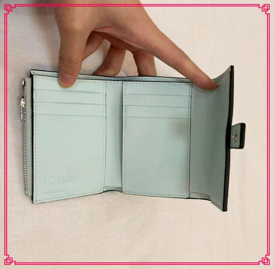 【付属品完備極美品】 三つ折り財布 スモールバーティカルウォレット