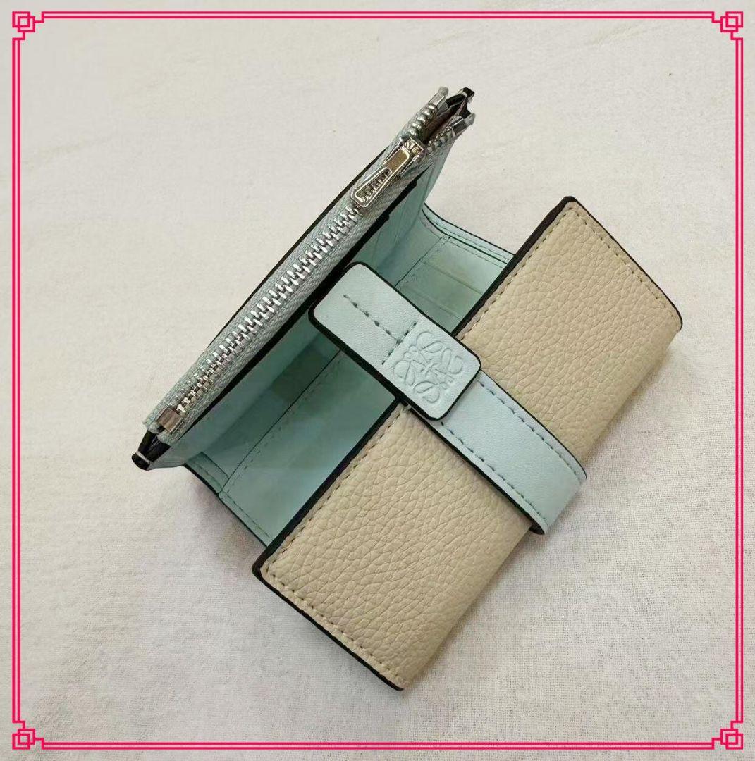 【付属品完備極美品】 三つ折り財布 スモールバーティカルウォレット