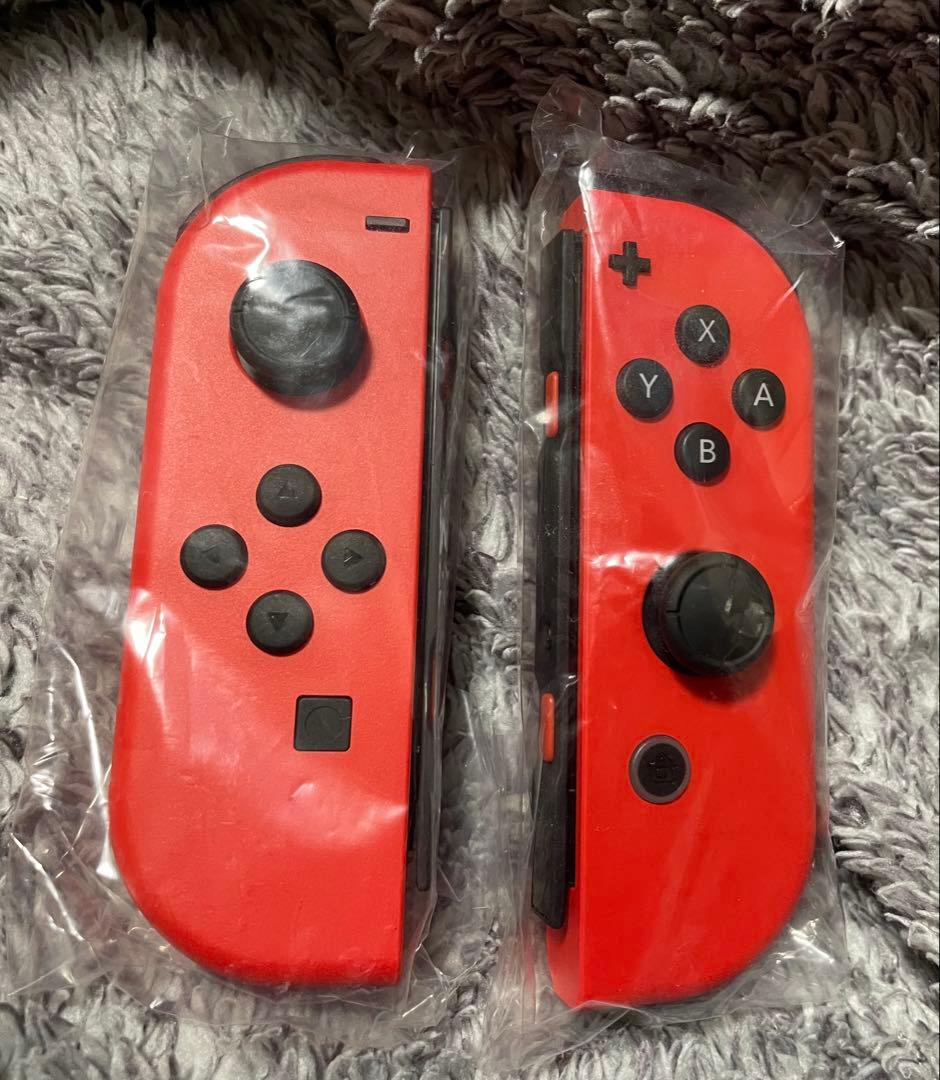 新品未使用☆Nintendo Switch ジョイコン マリオレッド