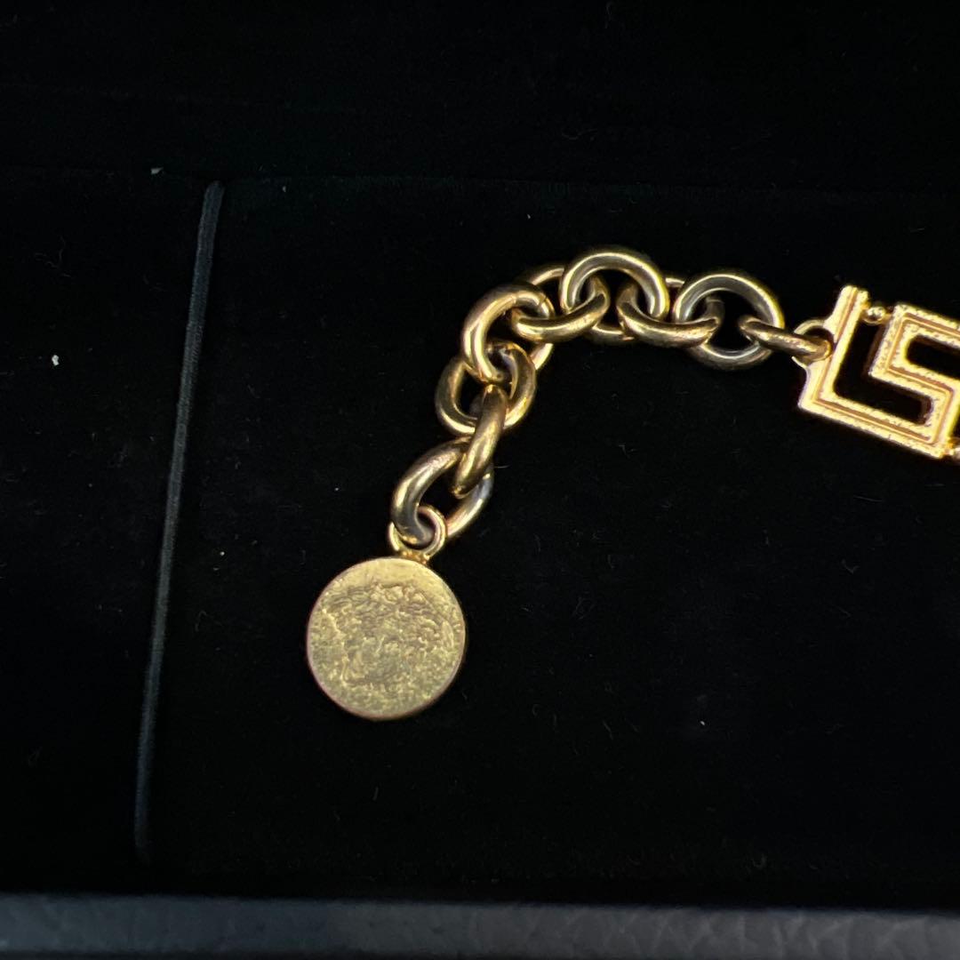 ヴェルサーチ グレカ メデューサ ブレスレット ユニセックス