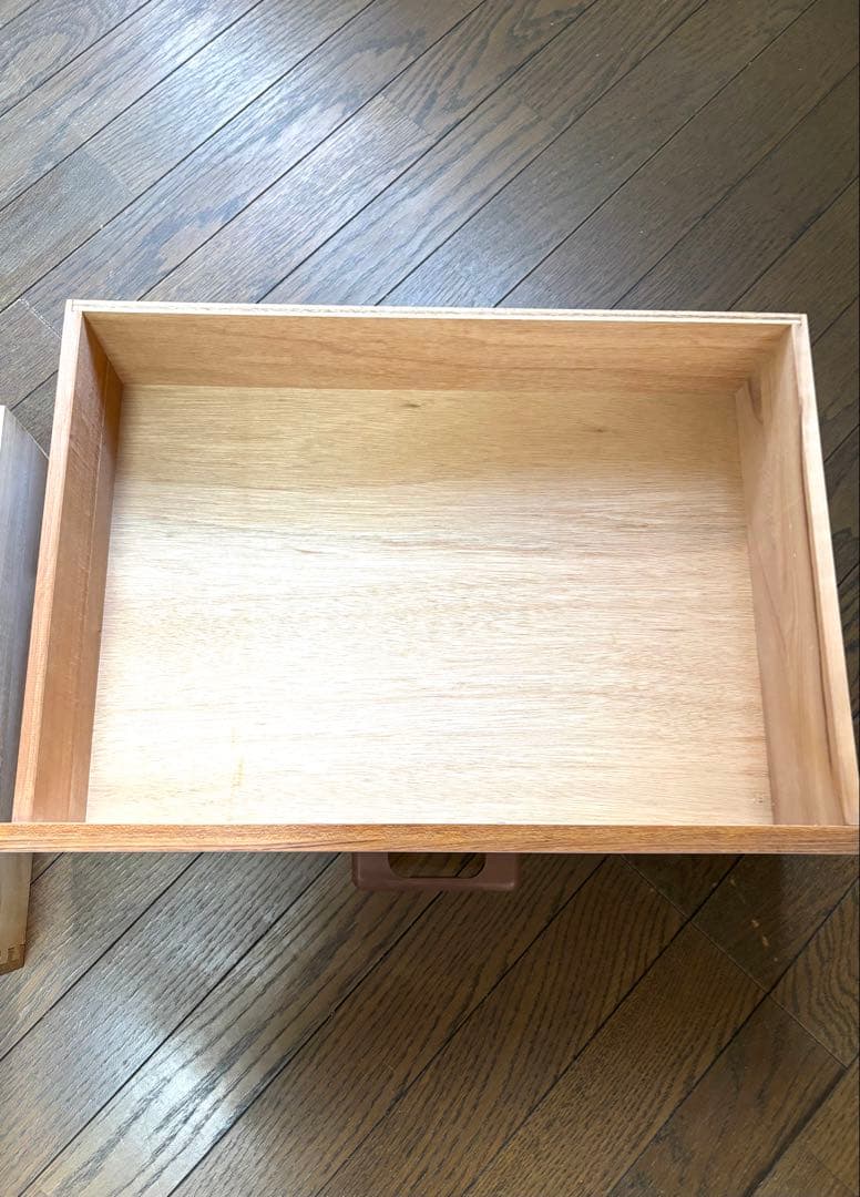 最終お値下げ！木製洋服ダンス　オフホワイト　シンプル　平成レトロ