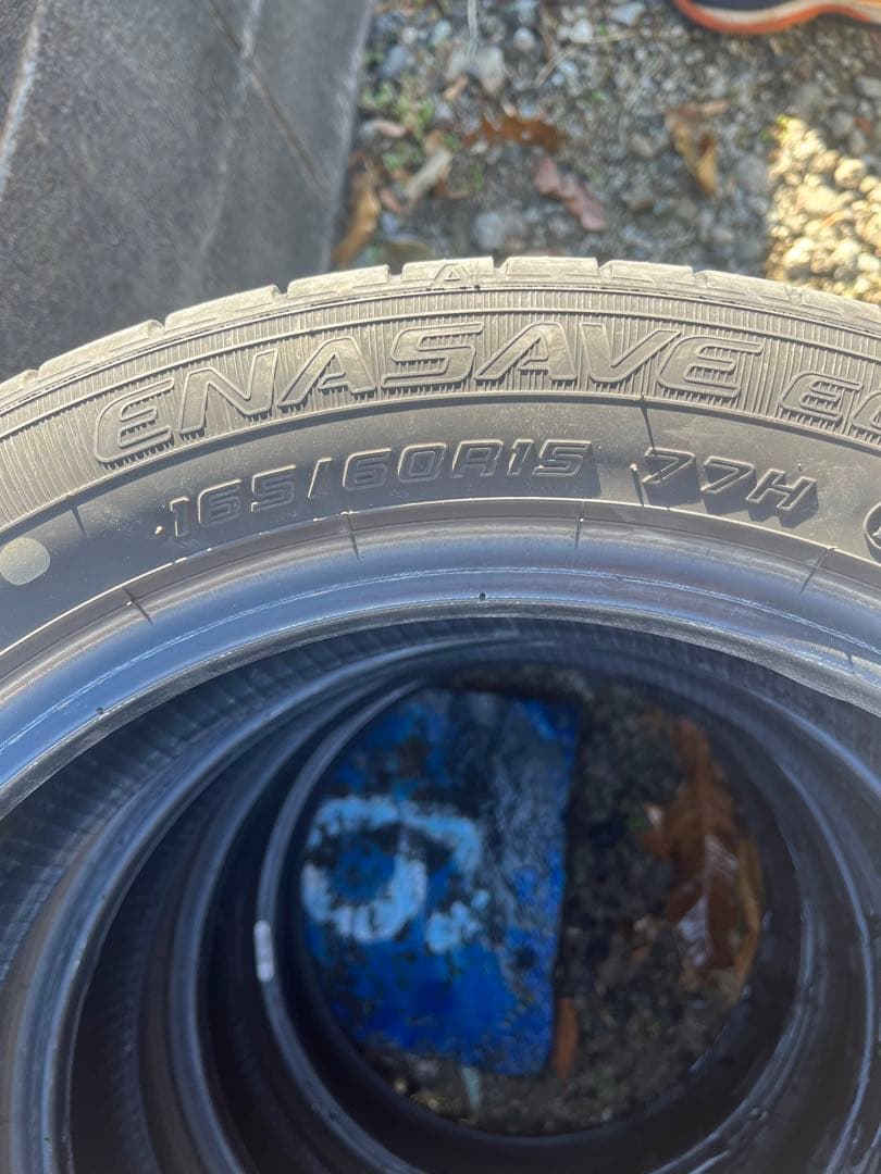 165/60R15ダンロップENESAVE◆ 4本セット 2022年製　送料込み