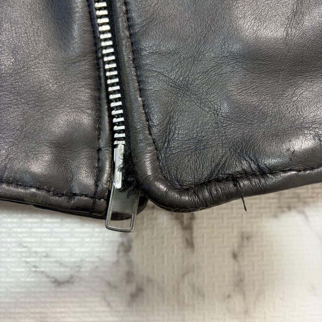 悪天使用⭕️ schott ダブルライダース 40size 618 ブラック