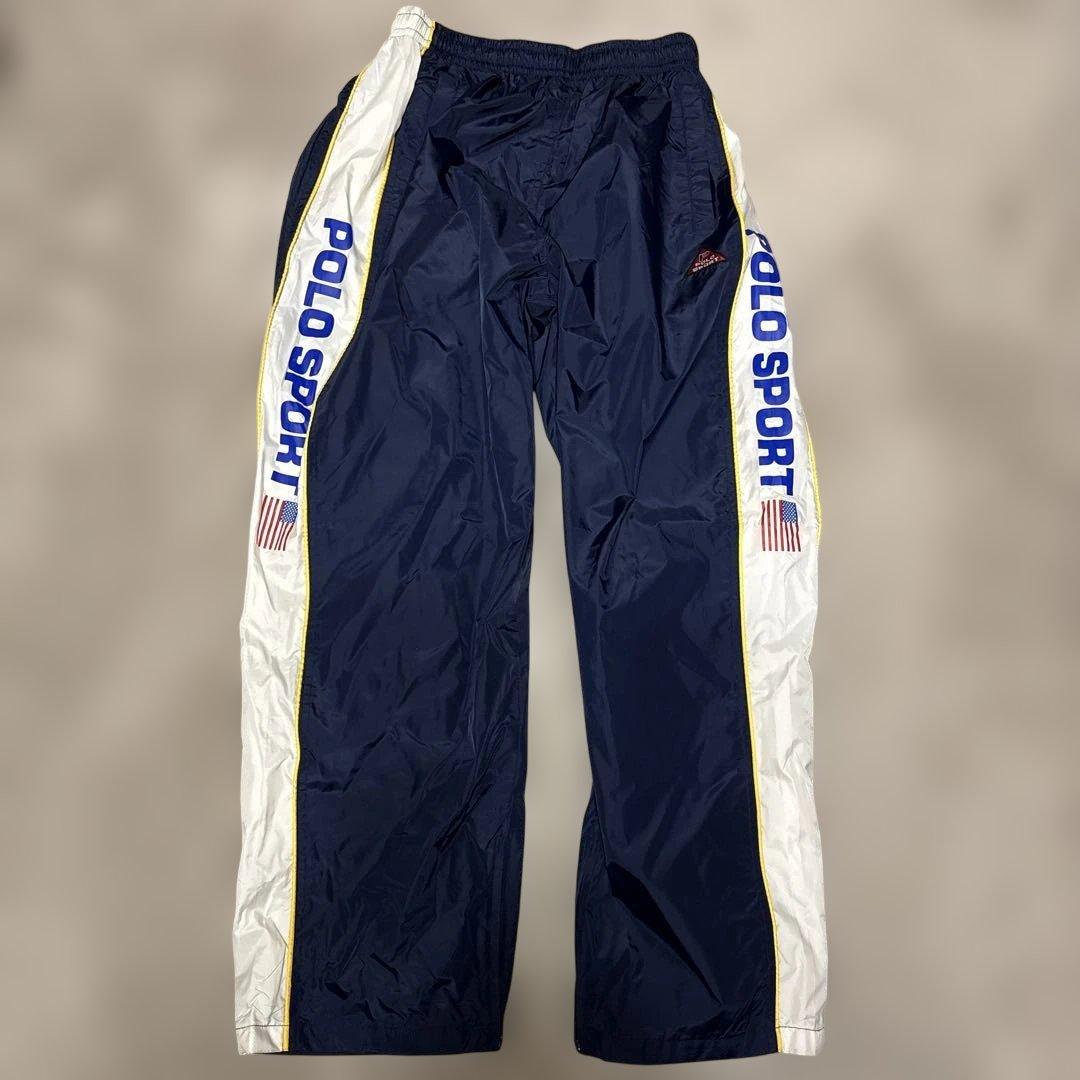 希少！新品！POLO SPORT ポロスポーツ　ラルフローレン ナイロンパンツ