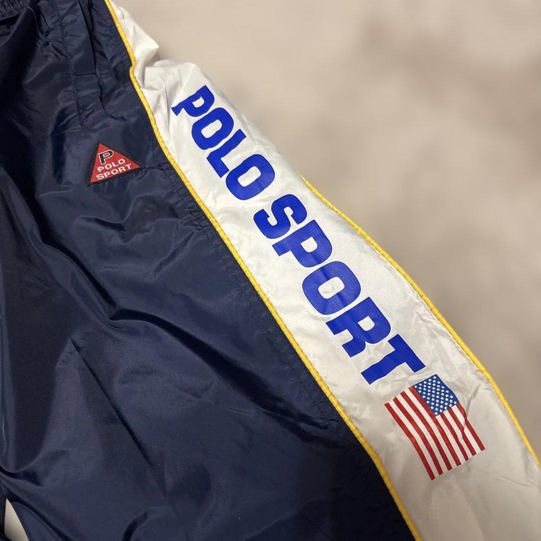 希少！新品！POLO SPORT ポロスポーツ　ラルフローレン ナイロンパンツ