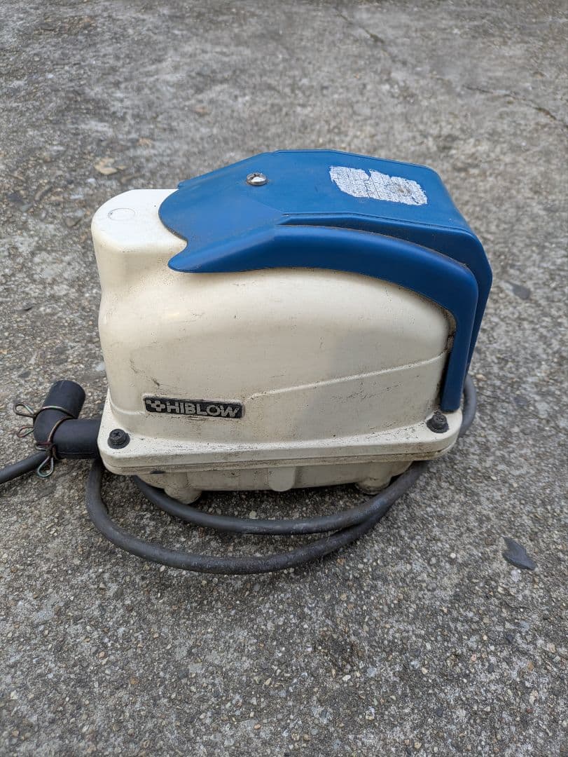 動作品　 ②エアーポンプ テクノ高槻 XP-80 風量80L/min