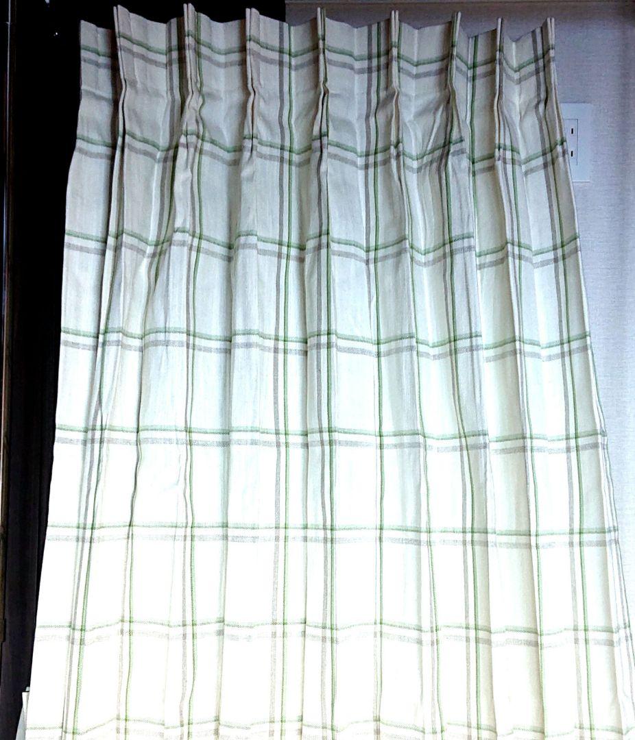 ローラアシュレイカーテン/幅196cm×丈200cm（両開き）