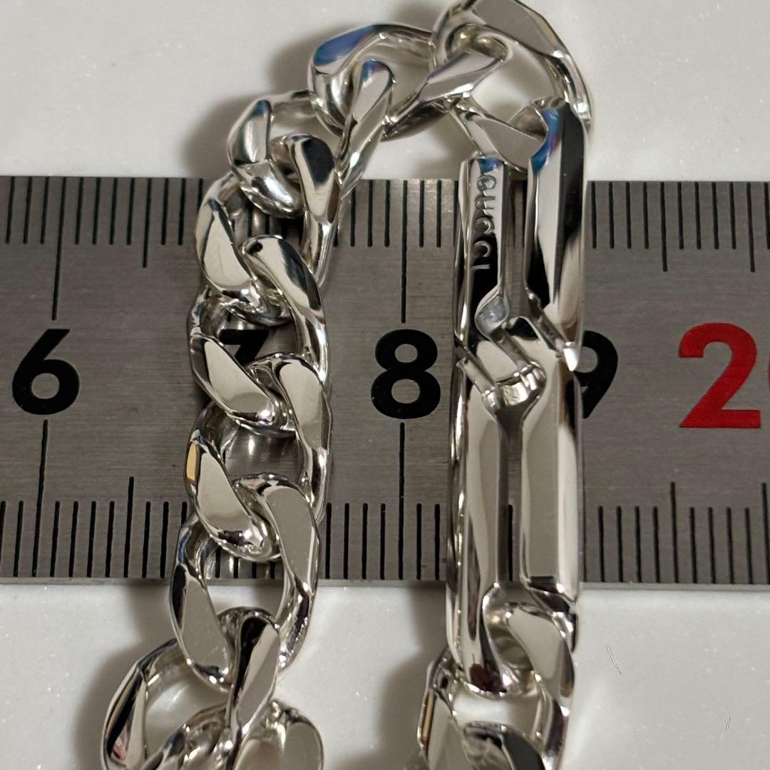 GUCCI 新品同様品【AAA 西島隆弘 着用】ノットブレスレット　刻印18