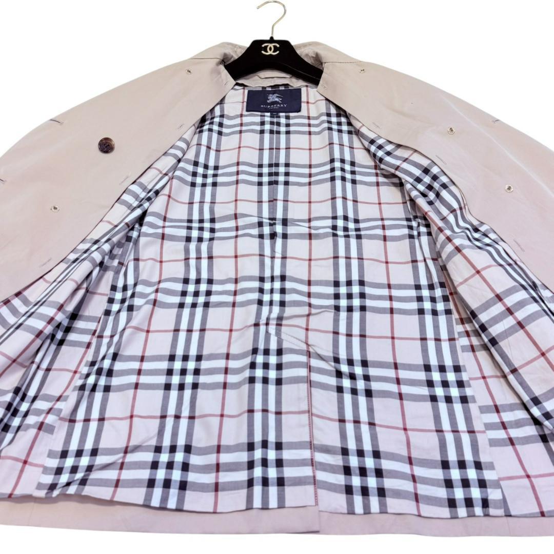 BURBERRY LONDON 腰ベルト コットン ノバチェック　トレンチコート