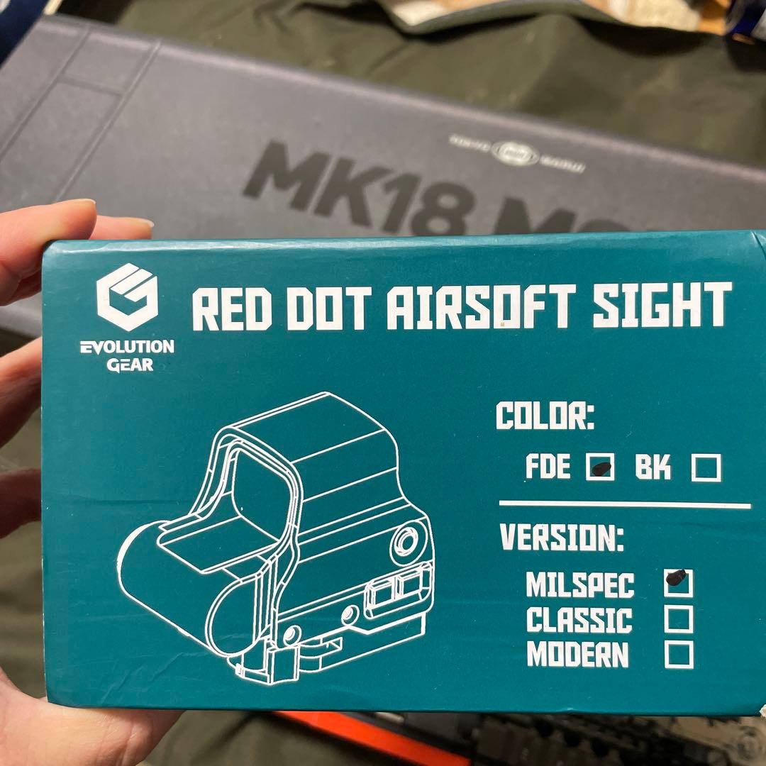 MK18 MOD1 ガスブローバックエアガン