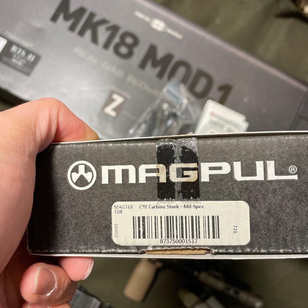 MK18 MOD1 ガスブローバックエアガン