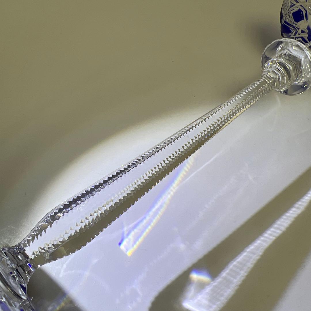 バカラ最高級シリーズ　ツァーシャンパンクープ　共箱　高さ27.3㎝