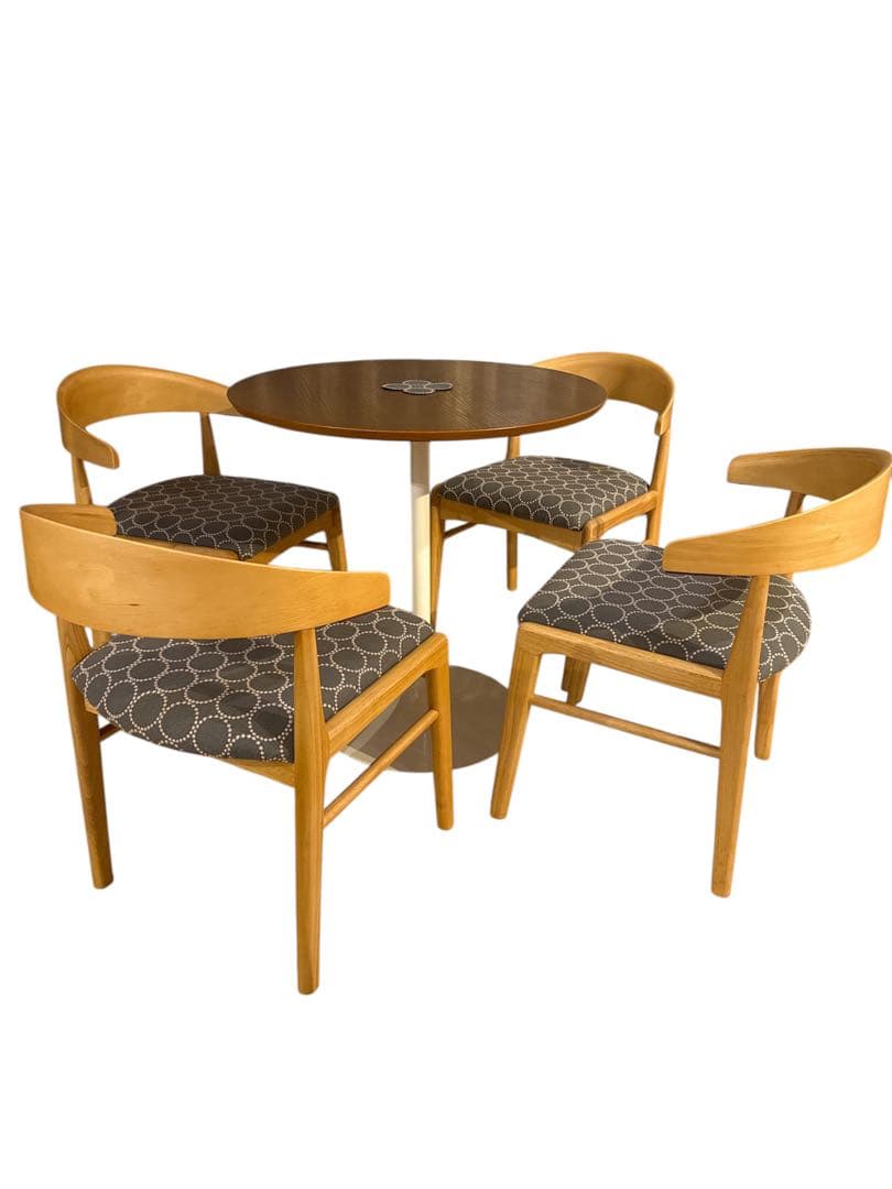 ミナペルホネン生地ダイニングチェア　ハンキング　掛けられるイスロボット掃除機対応