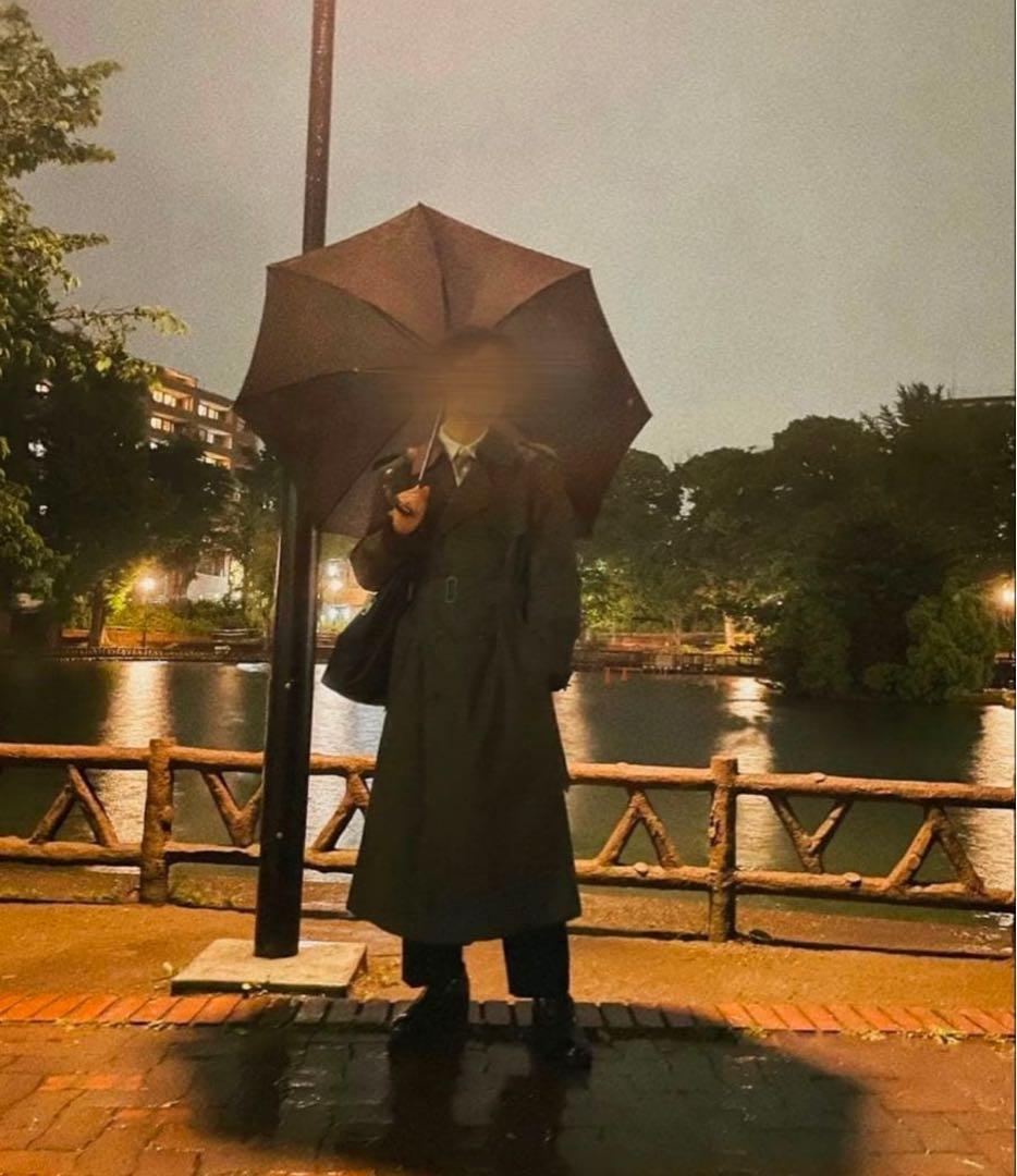 Christian Dior 80sトレンチコート グレー 映画使用