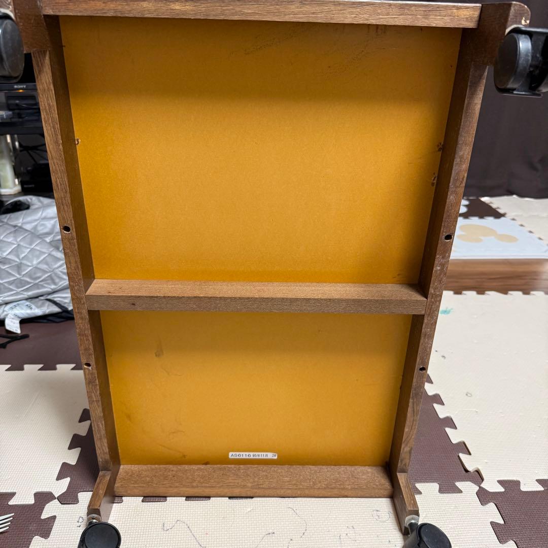 karimoku 木製 ヴィンテージ キッチンワゴン AS6116