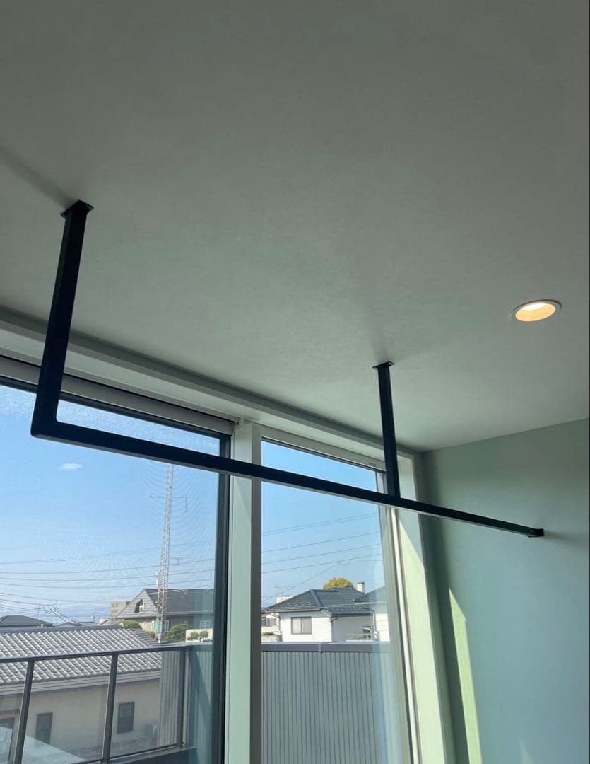 アイアンバー、物干し