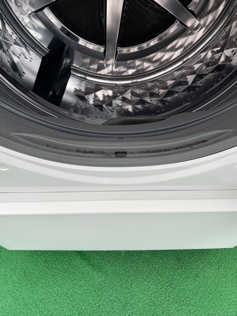 938パナソニック キューブル おしゃれマットホワイト ドラム式洗濯乾燥機 単身