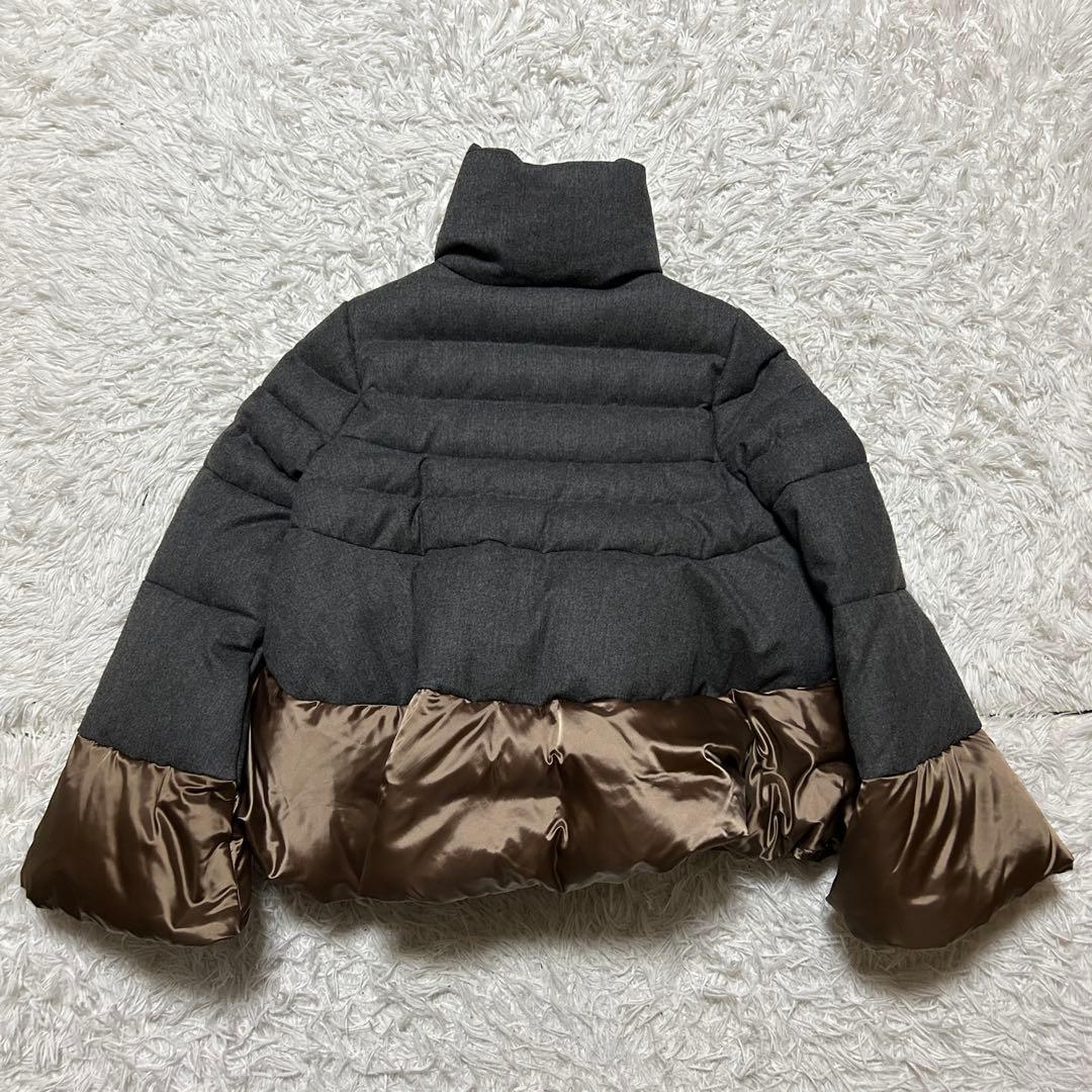 【美品】モンクレール×サカイ Sacai コラボ ワッペン ダウンジャケット