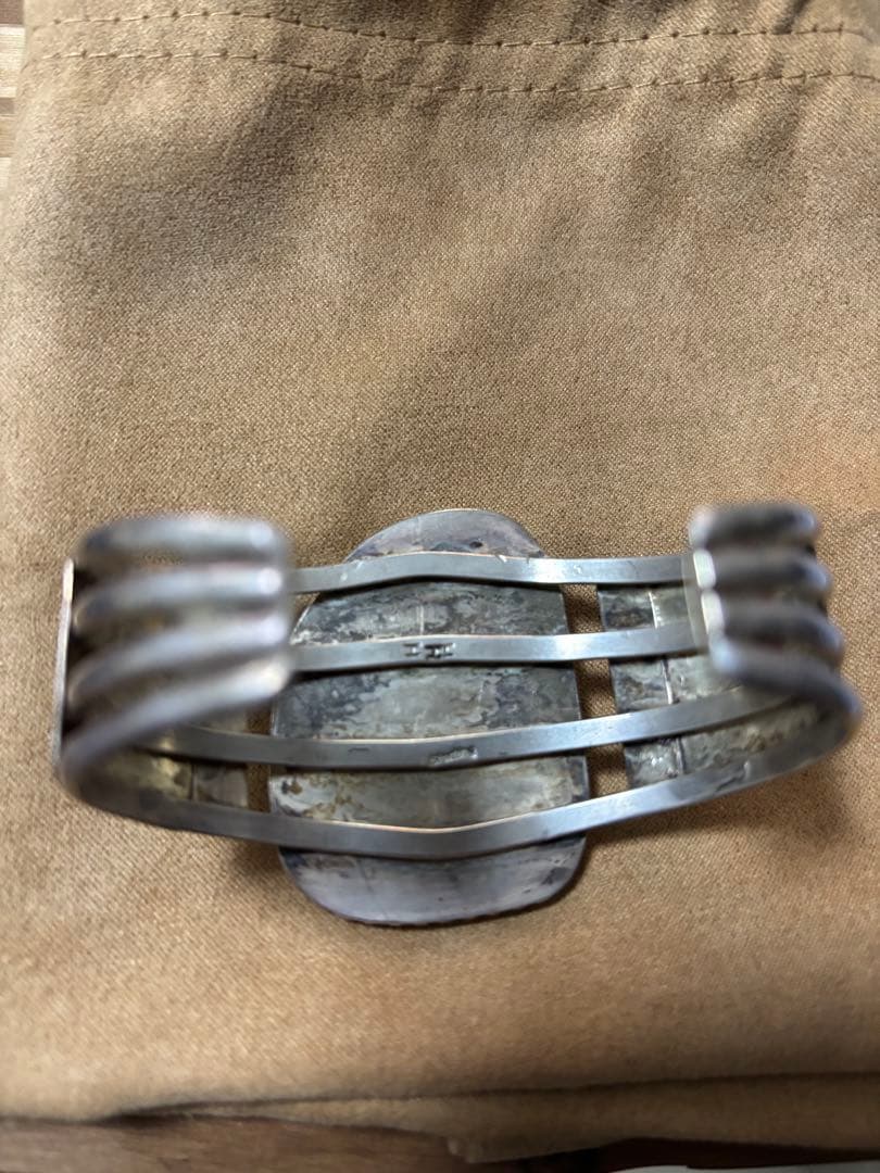 インディアンジュエリー　ターコイズバングル