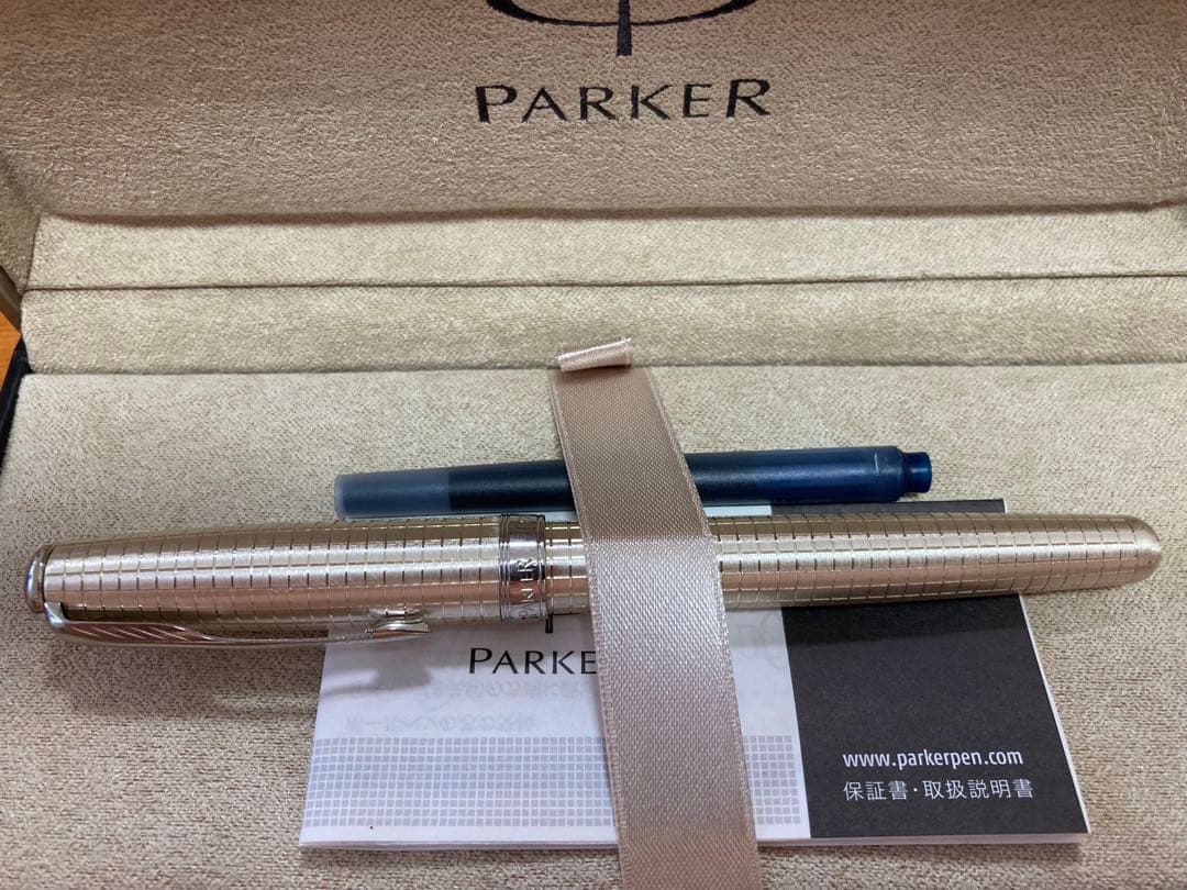 Parker Sonnet 万年筆 18K金ペン先 シルバー(未使用)