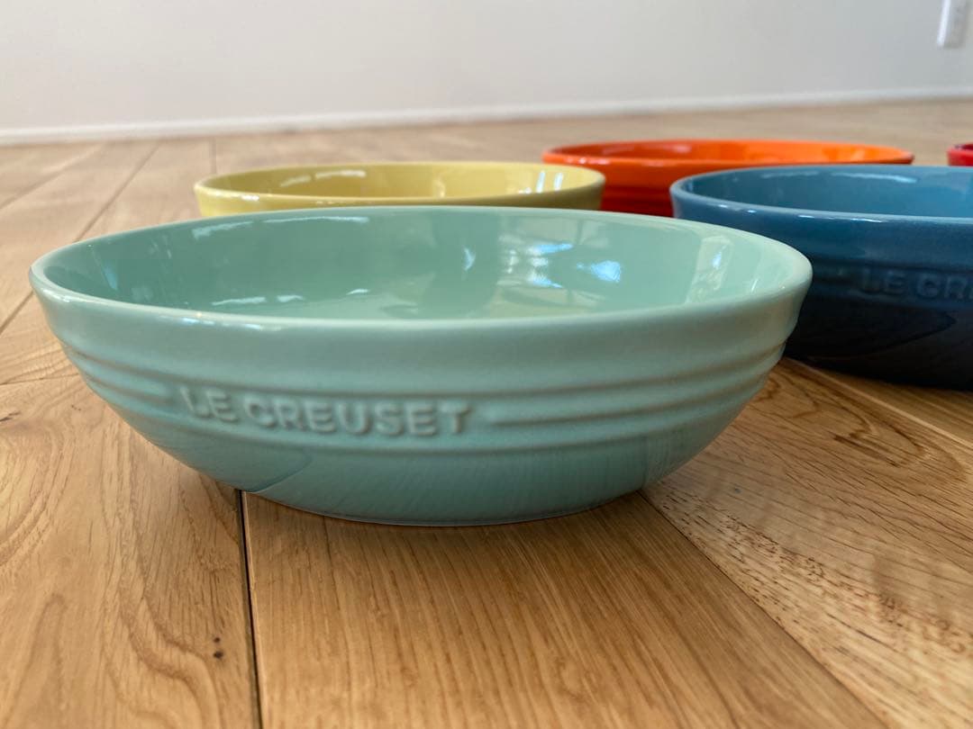 未使用品　LE CREUSET カラフルボウルセット　5皿セット　ルクルーゼ