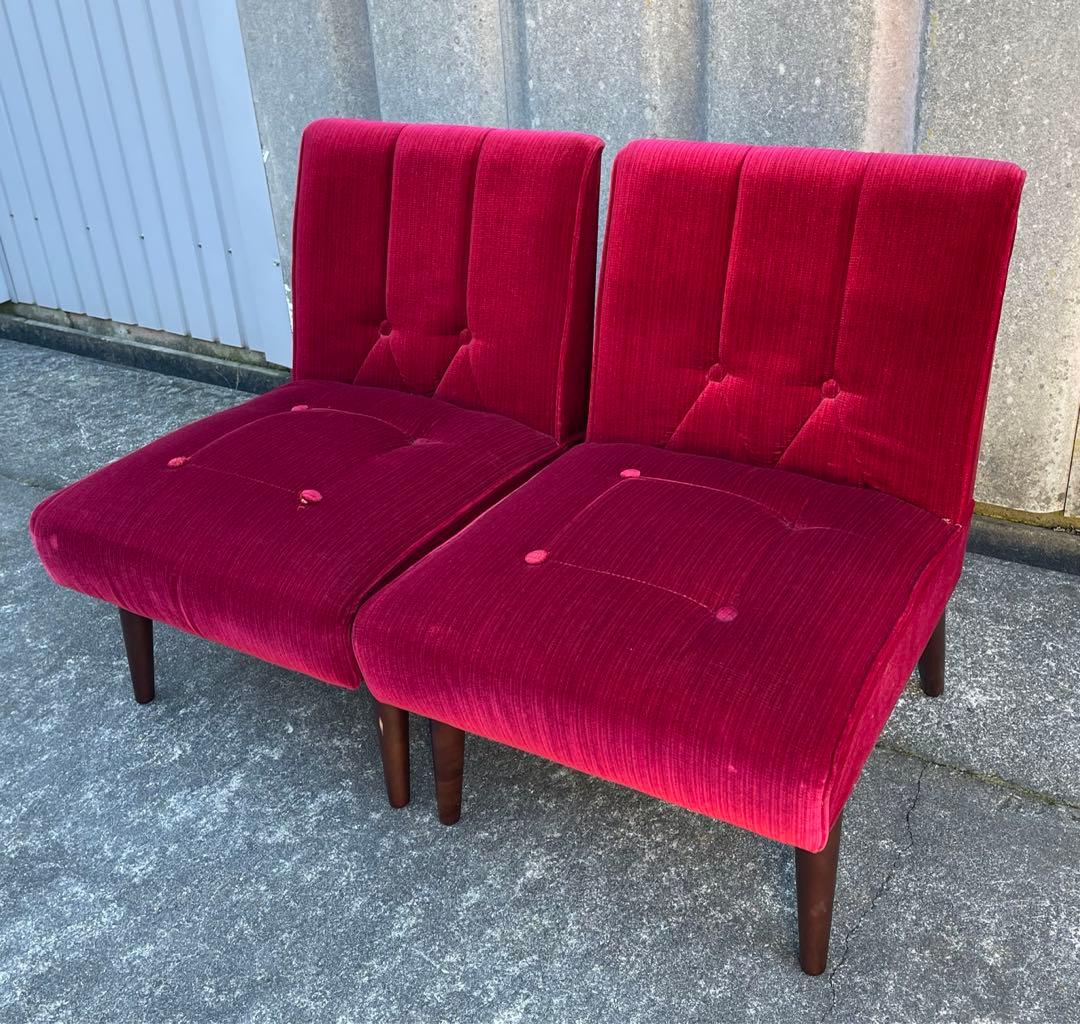 モリシゲ家具/MORISHIGE/オリーブ印/高級家具/1Pソファ/①