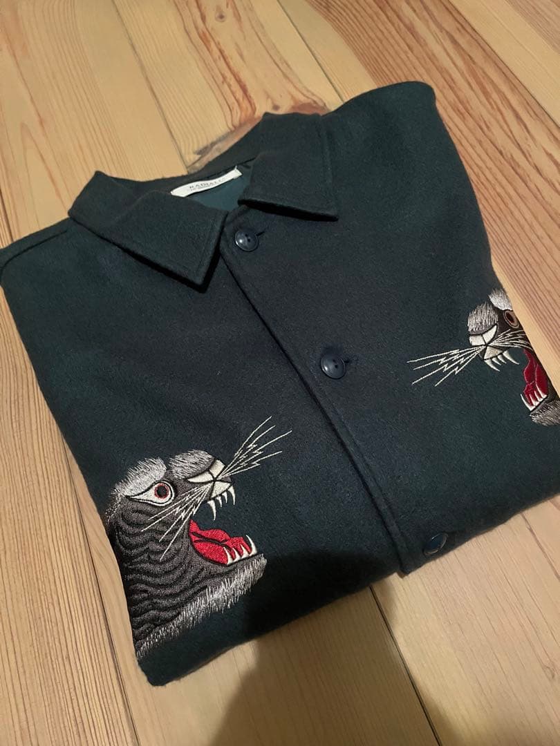 トップス RADIALL/ RIO -REGULAR COLLARED SHIRT