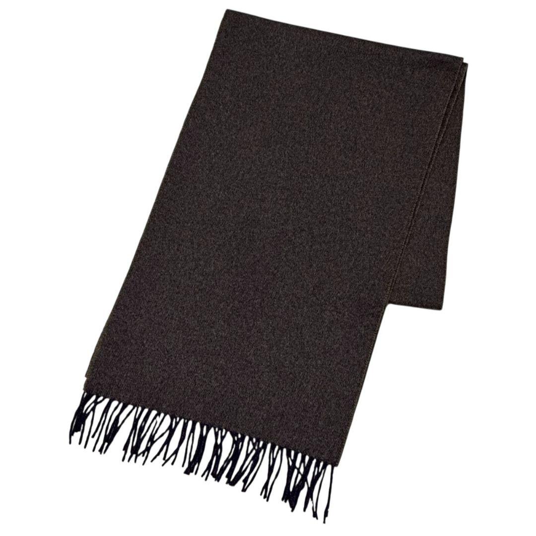 【極美品】JIL SANDER カシミヤ100% 英国製 マフラー ブラウン