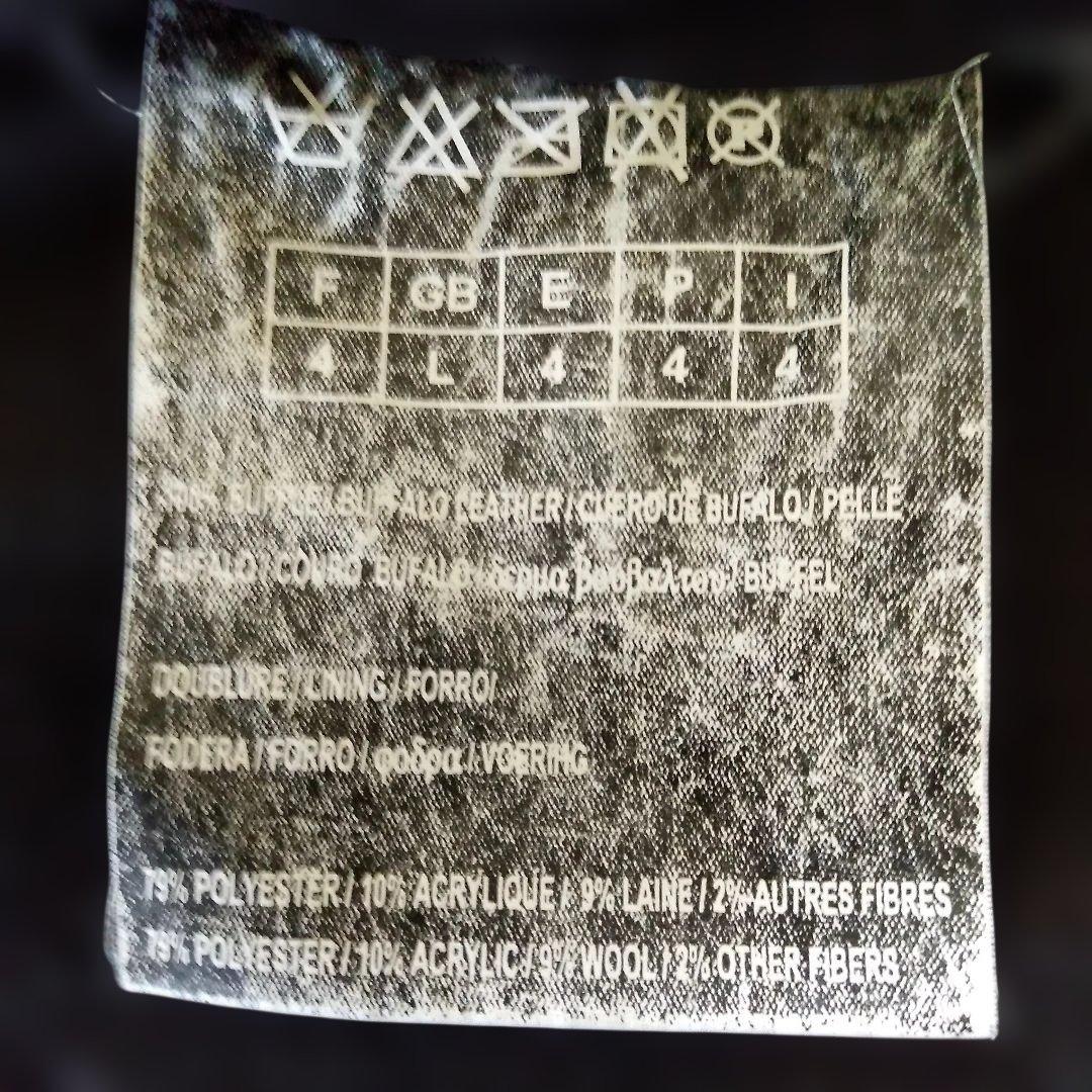 90s Vintage EU レザーカーコート ハーフコート レザージャケット