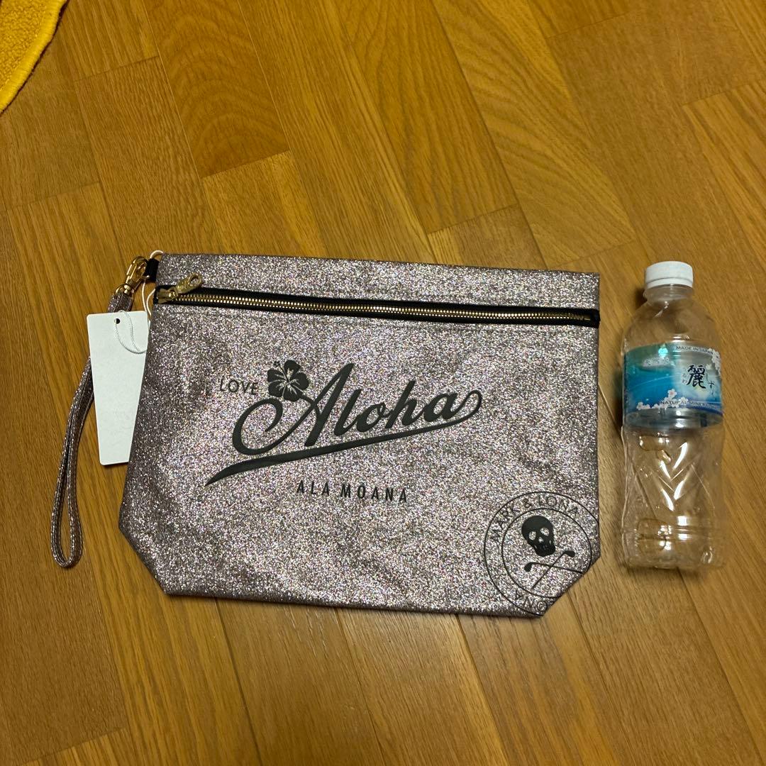 MARK & LONA グリッターポーチ