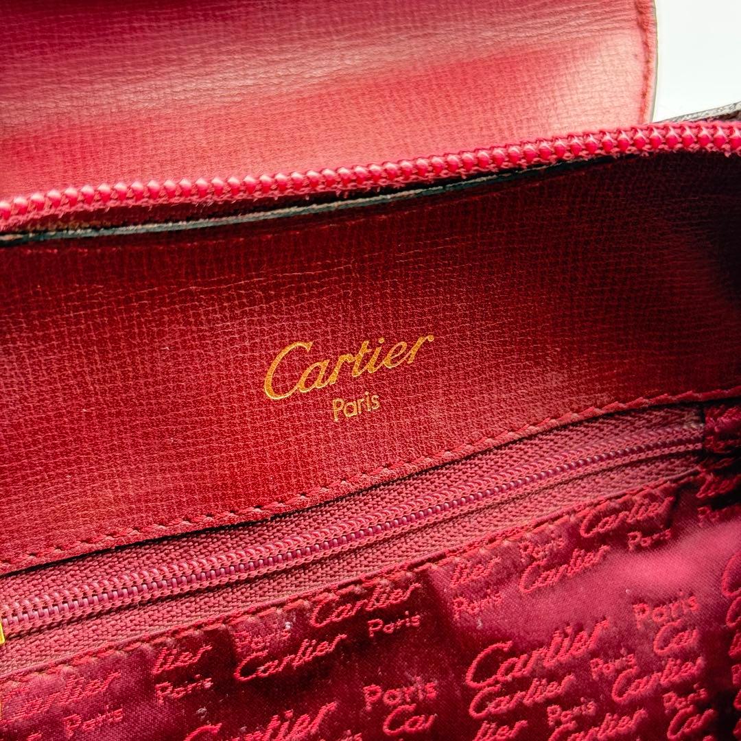 ✨美品✨カルティエ マストライン リュック型 レディース レザー ターンロック