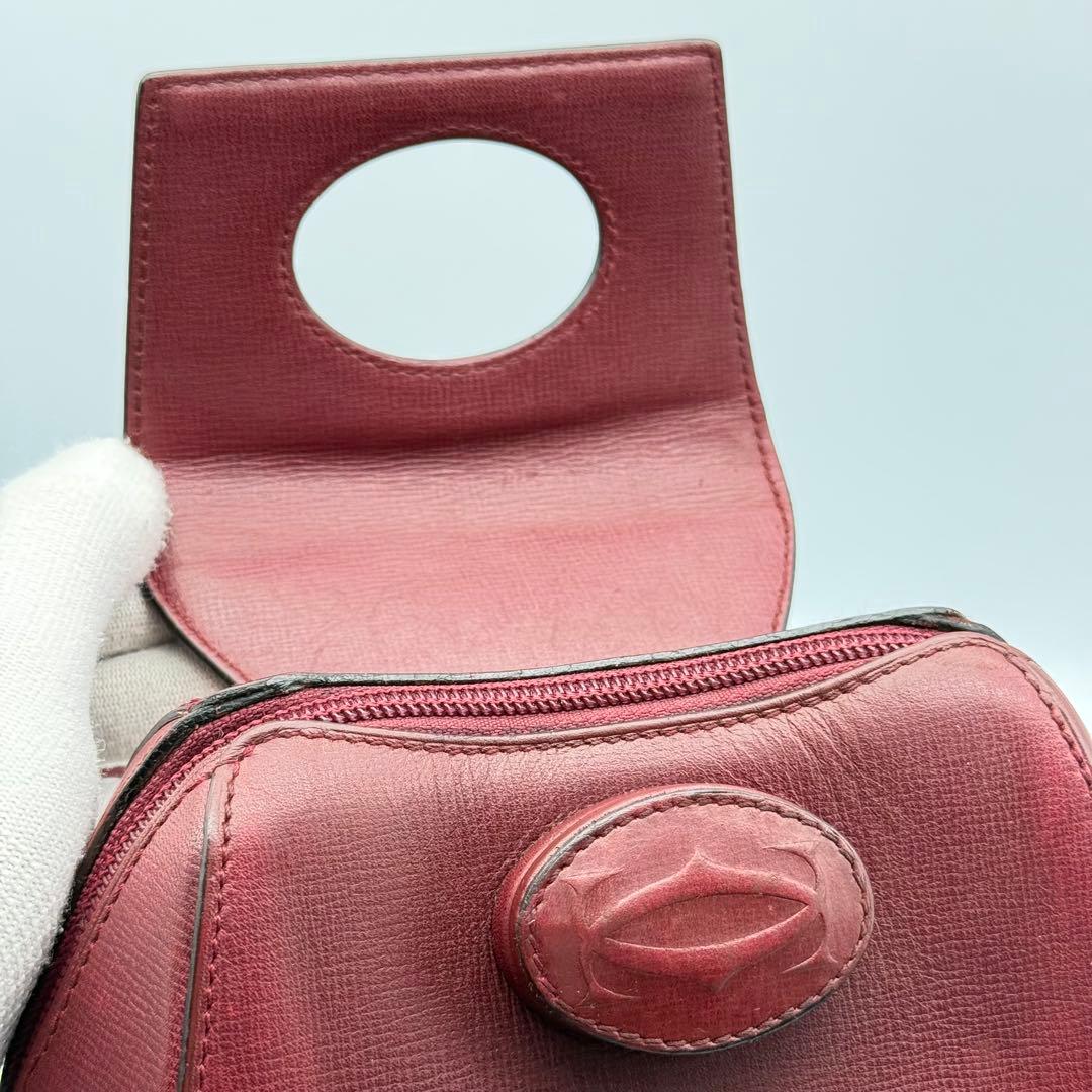 ✨美品✨カルティエ マストライン リュック型 レディース レザー ターンロック