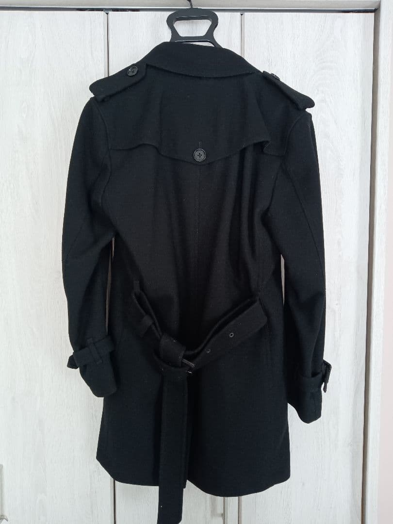 バーバリー　ウールコート　メンズ　S