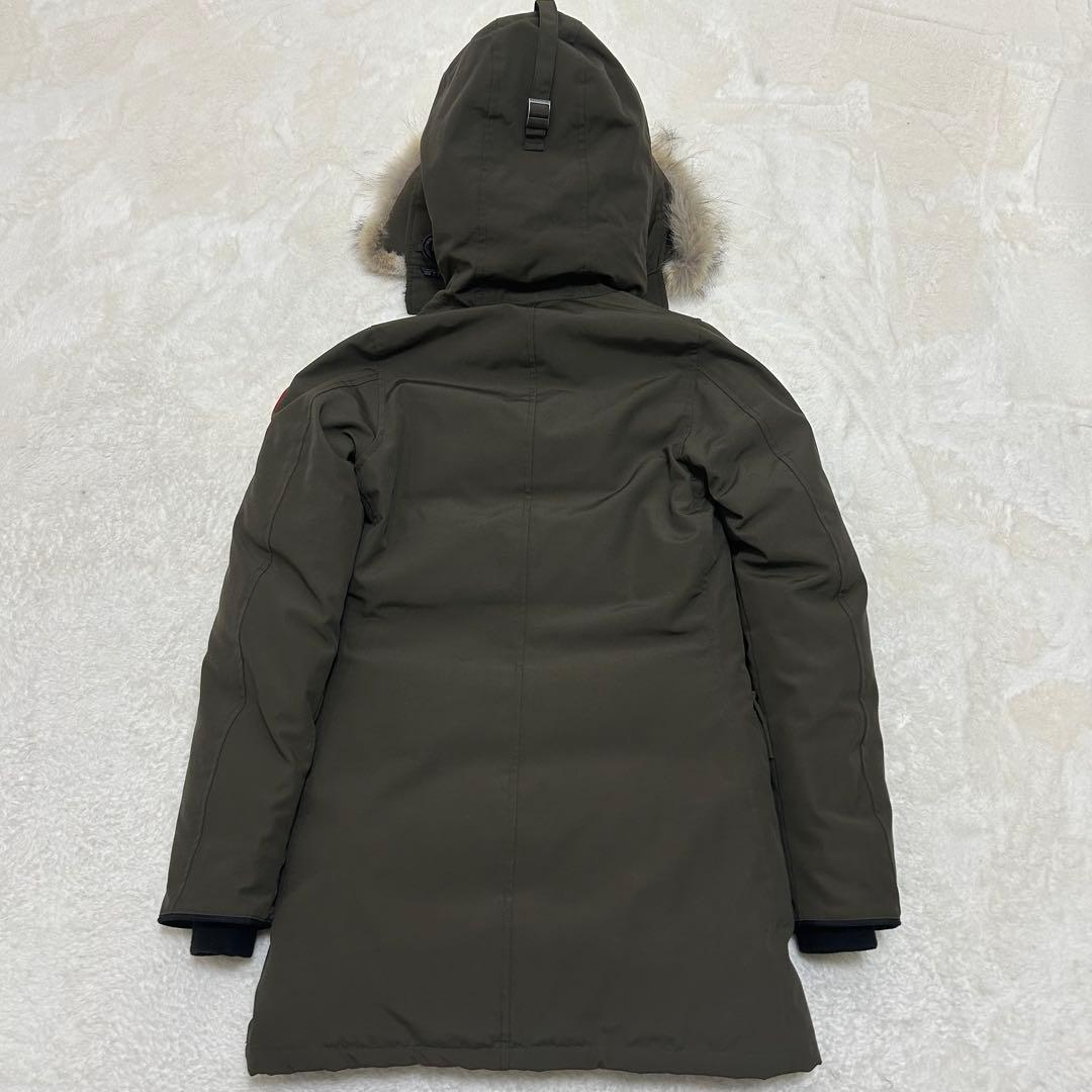 【美品】カナダグース ブロンテパーカ ダウンジャケット カーキ XSサイズ