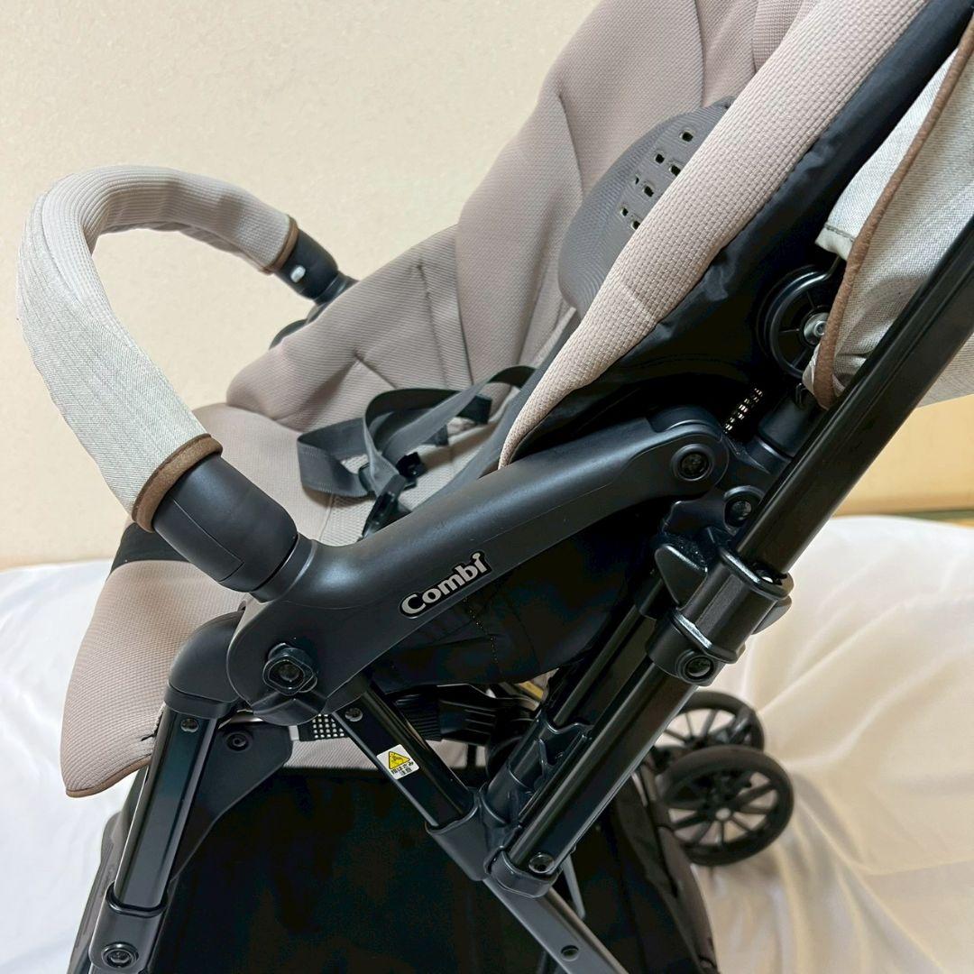 コンビ　スゴカルエアーエッグショック　ベージュ　テテアテテ　ベビーカー