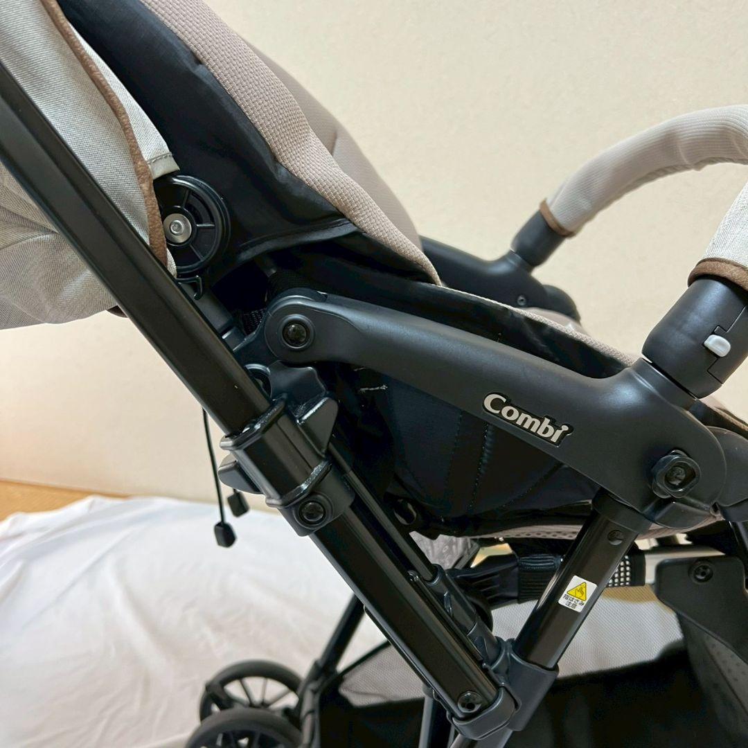 コンビ　スゴカルエアーエッグショック　ベージュ　テテアテテ　ベビーカー
