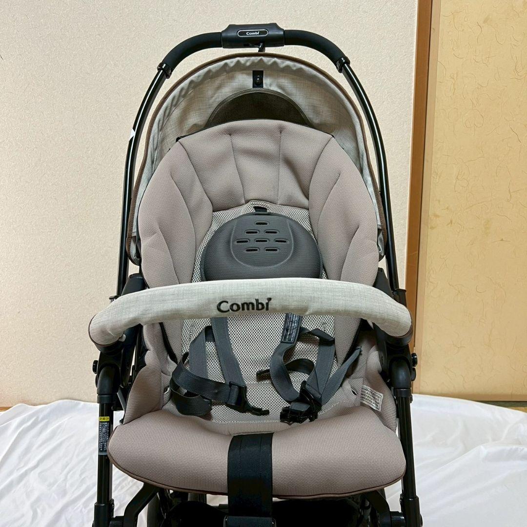 コンビ　スゴカルエアーエッグショック　ベージュ　テテアテテ　ベビーカー