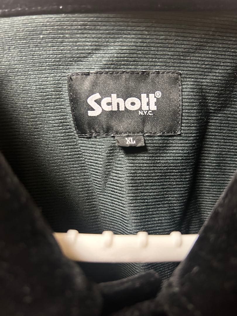 schott ベロアジャケット セットアップ XL