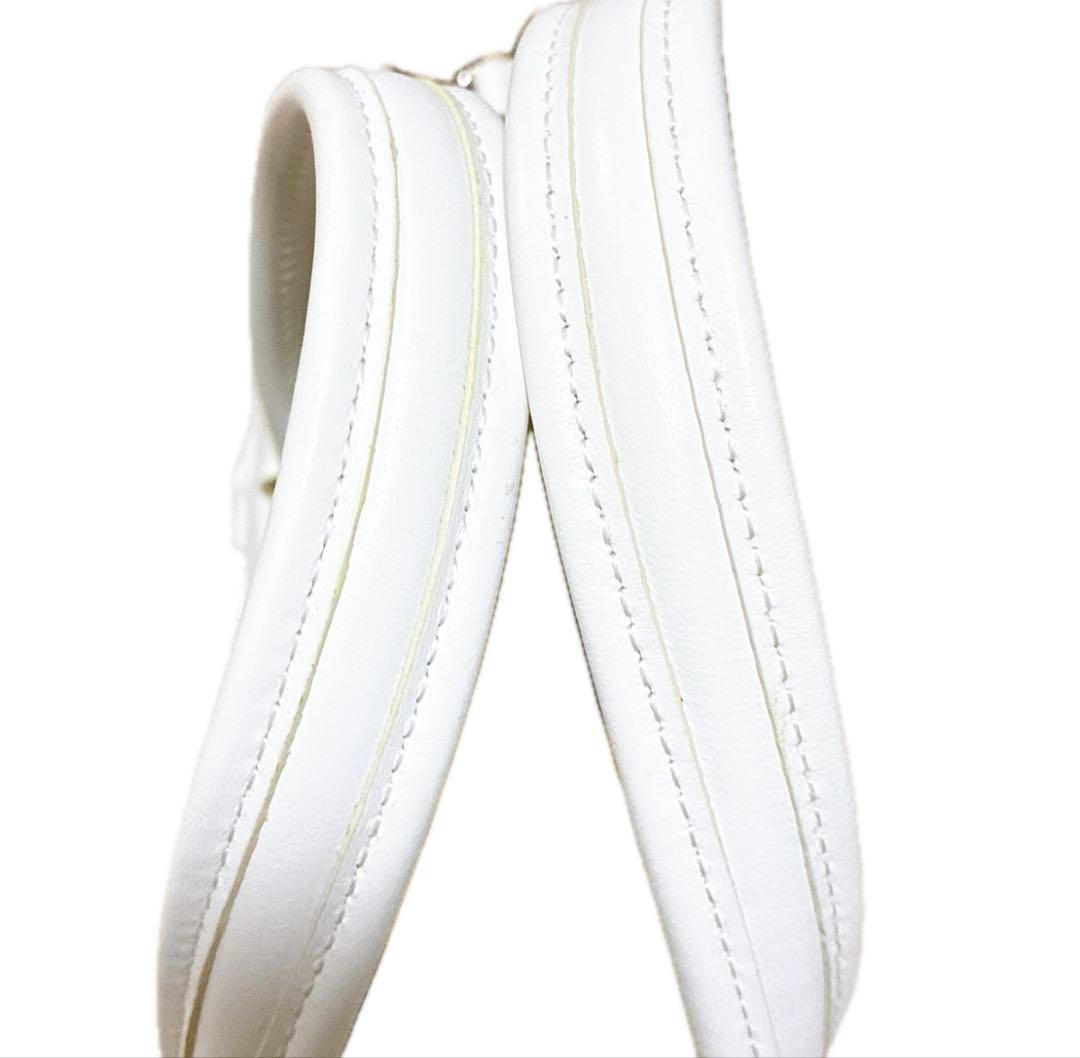 極美品 カステルバジャック トリエⅡ ドライビングトート 075502 ホワイト