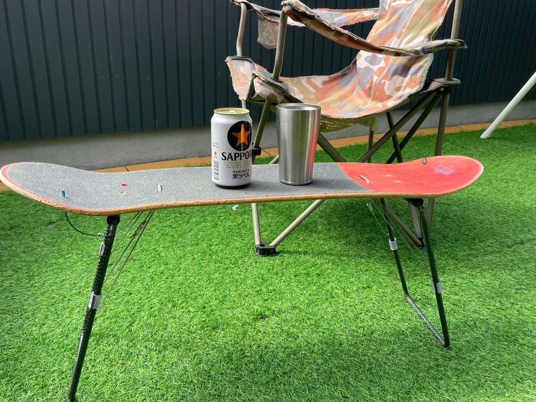 スケボーテーブル　アウトドアテーブル　折りたたみ