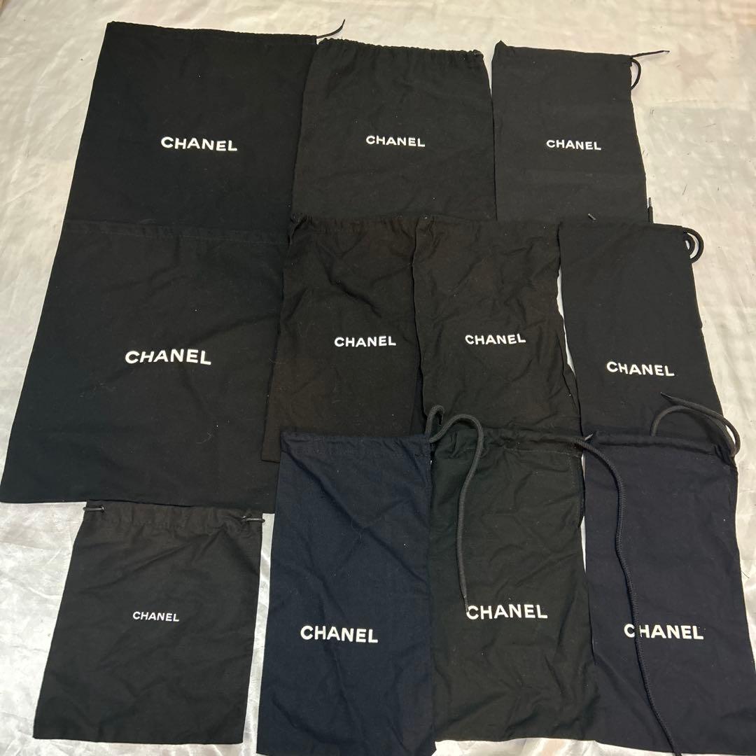 11枚CHANEL シャネル保存袋巾着袋