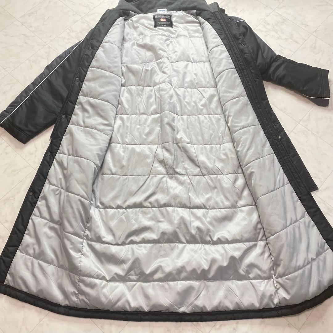 美品✨YONEX ヨネックス　テニス　黒　ベンチコート　大きいサイズ　XL