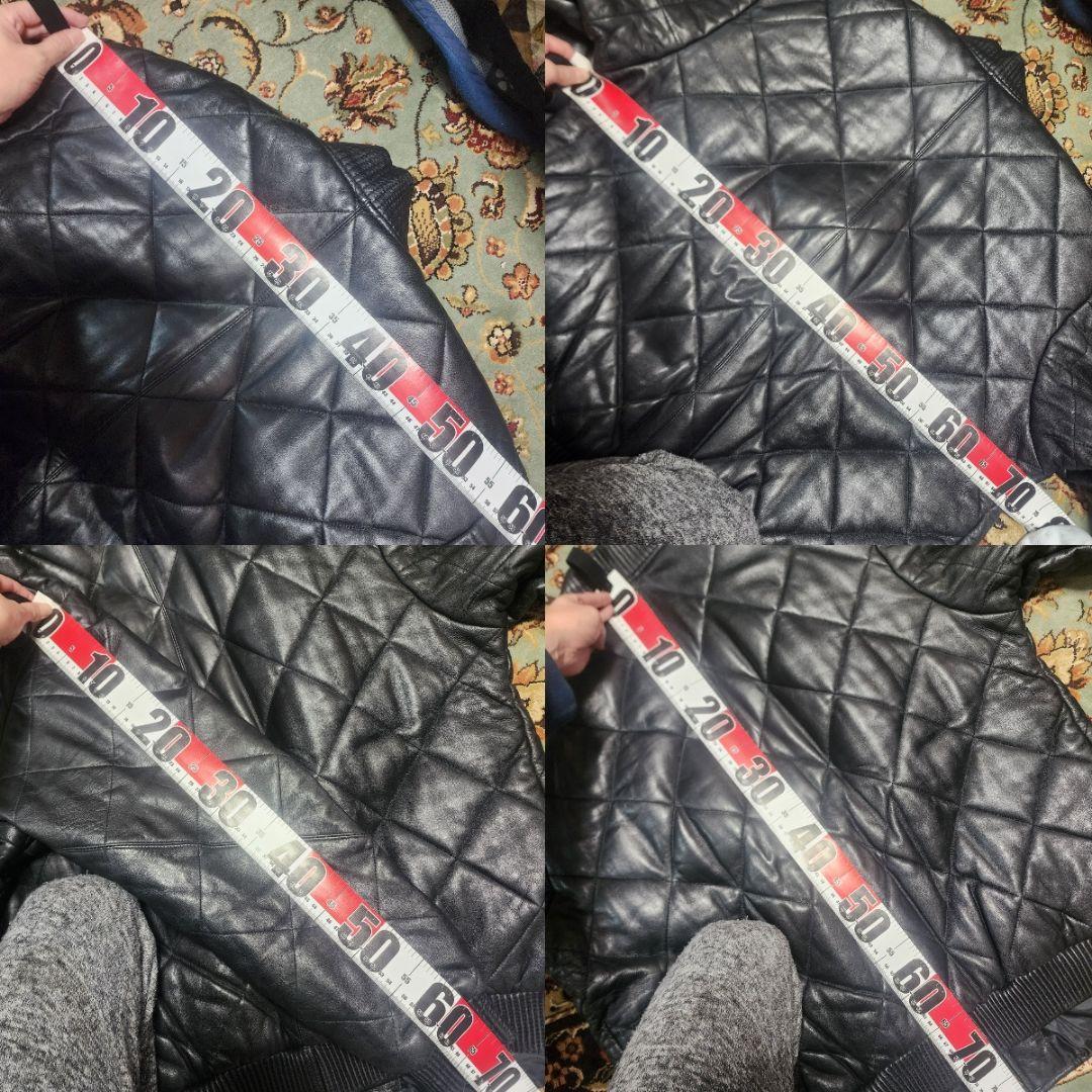 イタリア製　レザー　ジャケット　XL