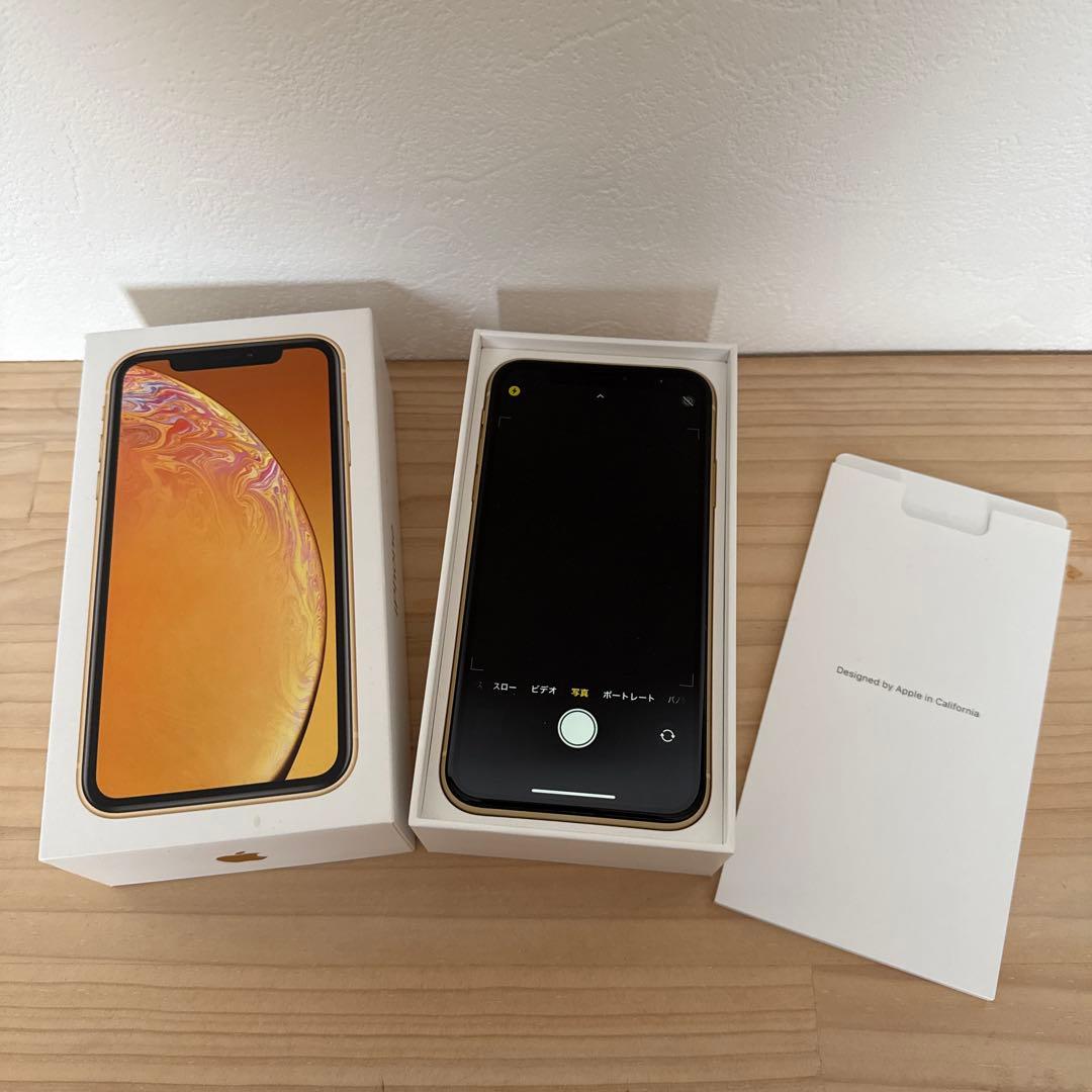 iPhone XR yellow 128㎇