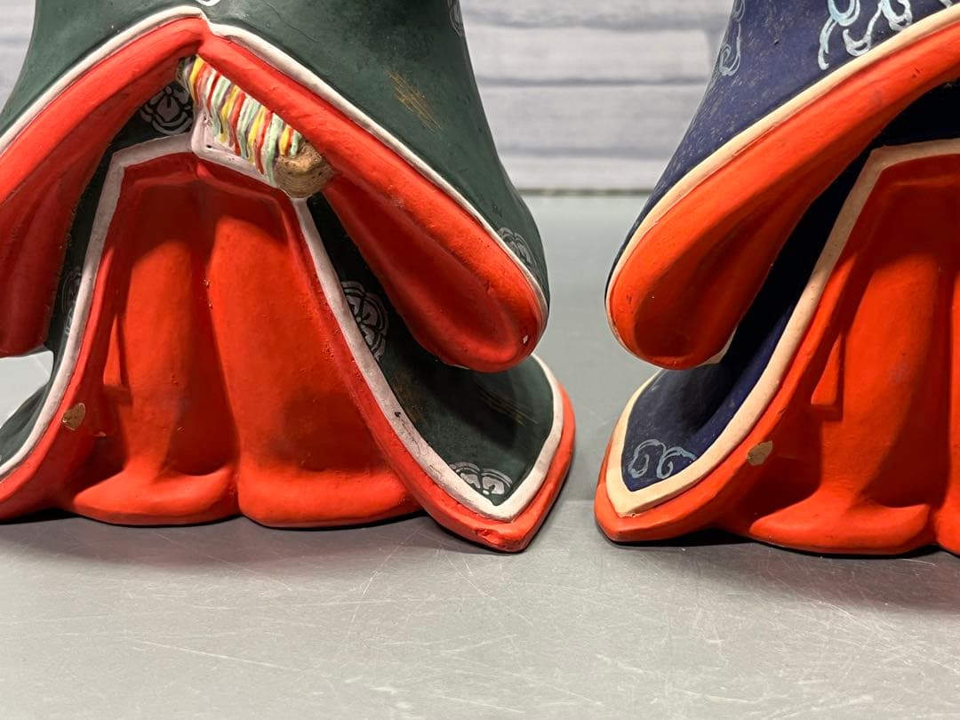 希少！昭和初期　堤人形　10体　明治節人形　雛人形　土人形