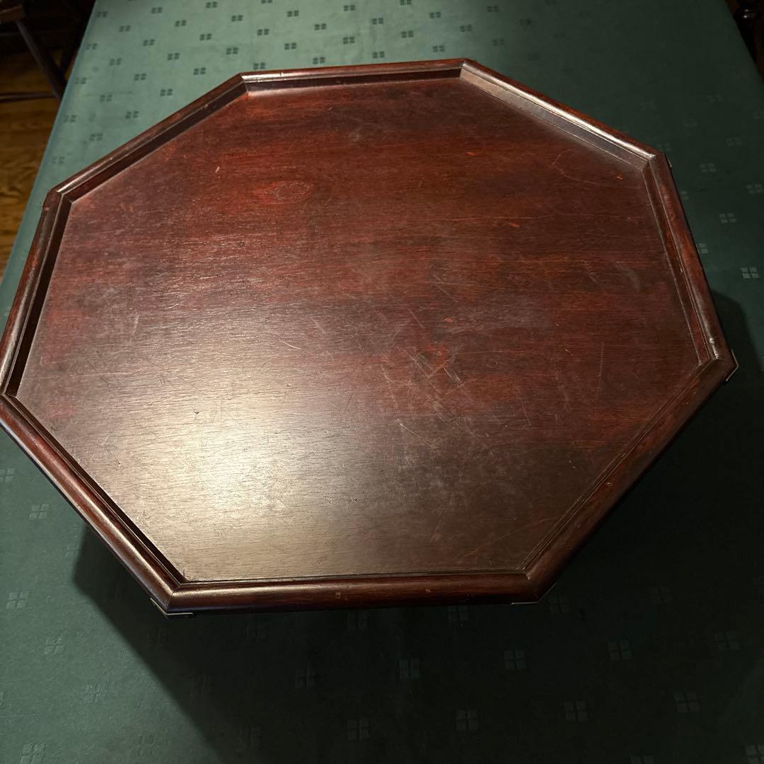 松本民芸家具 八角膳 ミズメザクラ 飾り台 花台 座卓机